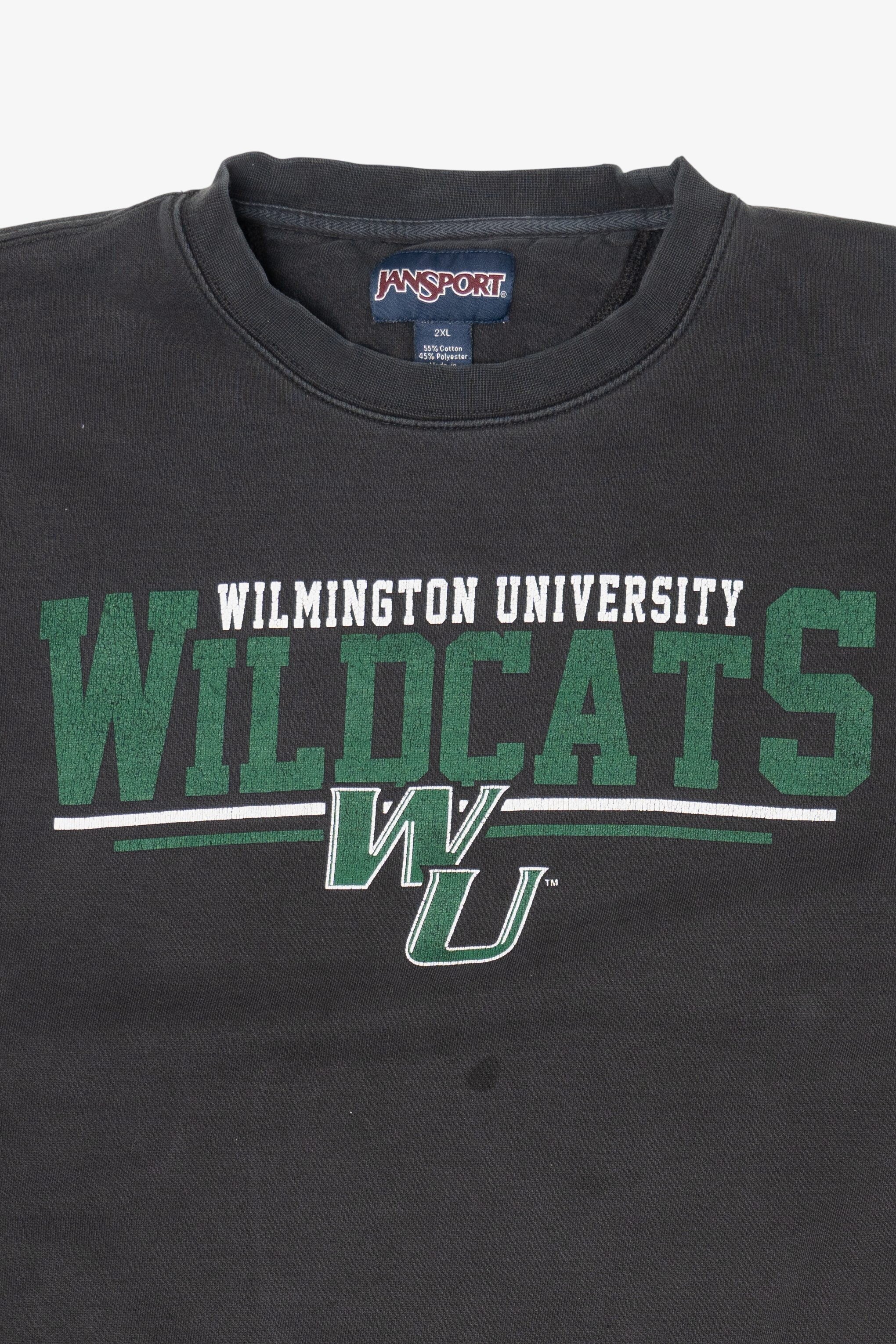 Vintage Wilmington University Wildcats Jansport Sweatshirt (1990s)