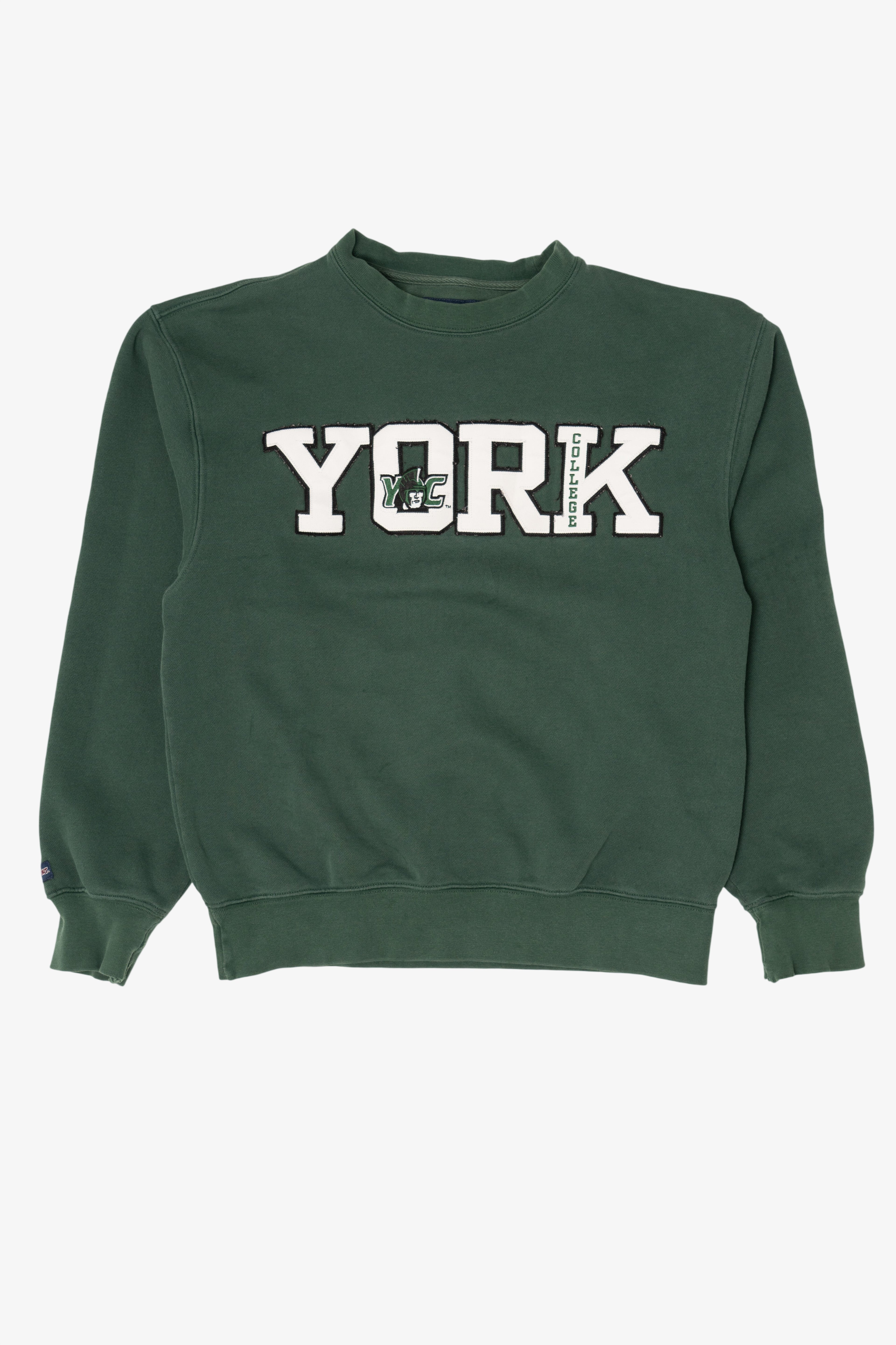 Vintage Green York College Sweatshirt