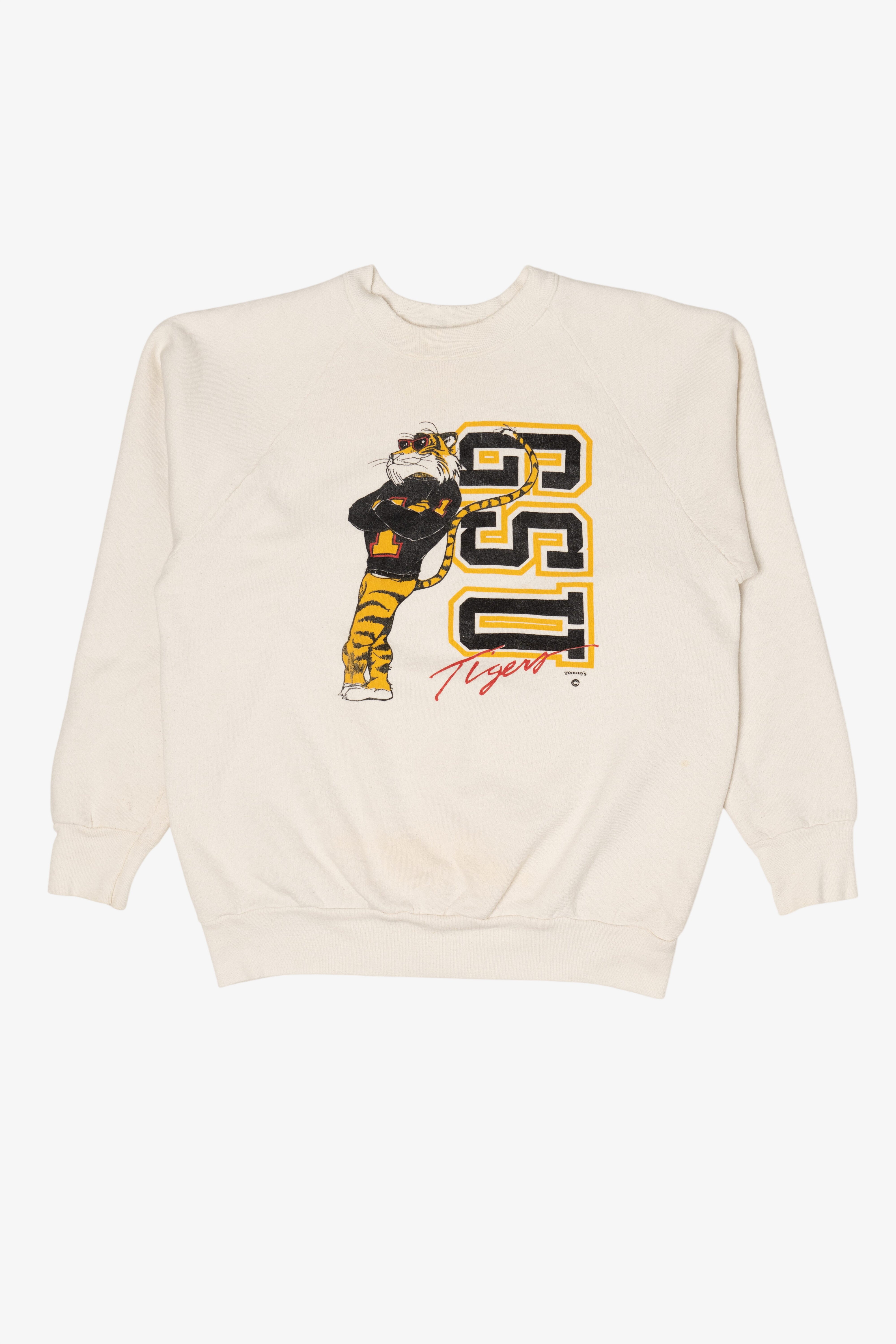 Vintage Grambling State University Tigers Raglan Sweatshirt (1990s