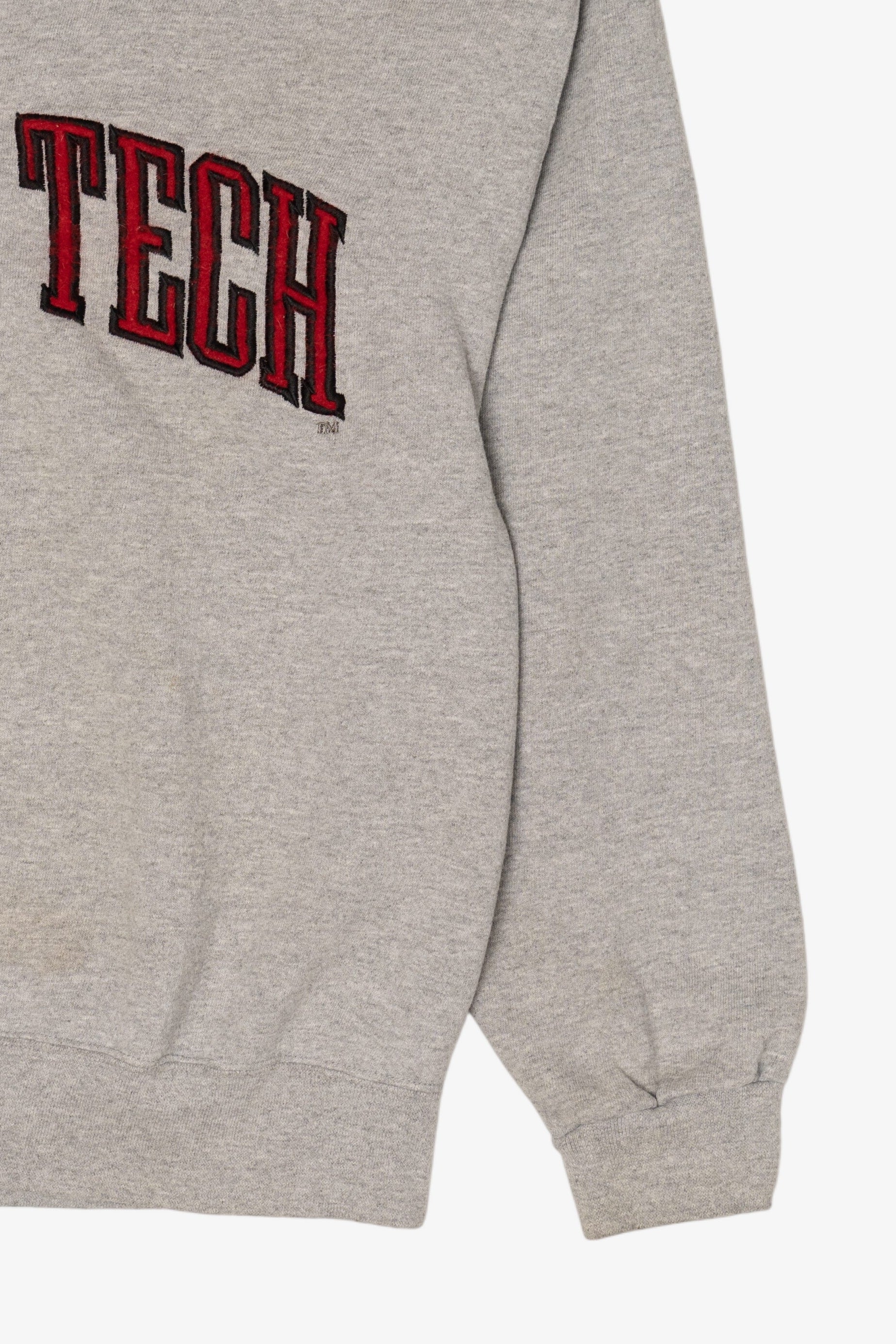 Vintage Gray Texas Tech Sweatshirt (1990s)