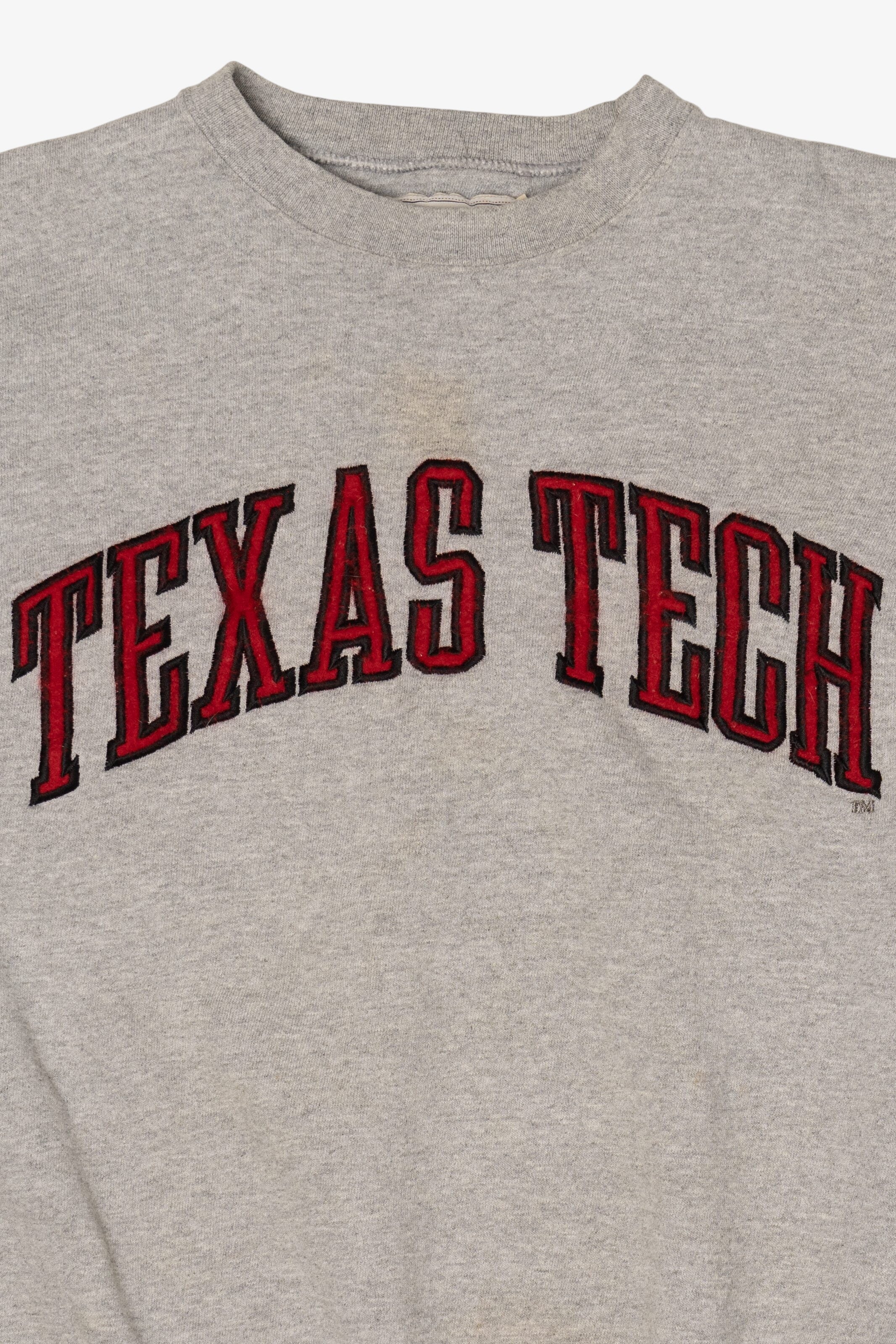 Vintage Gray Texas Tech Sweatshirt (1990s)