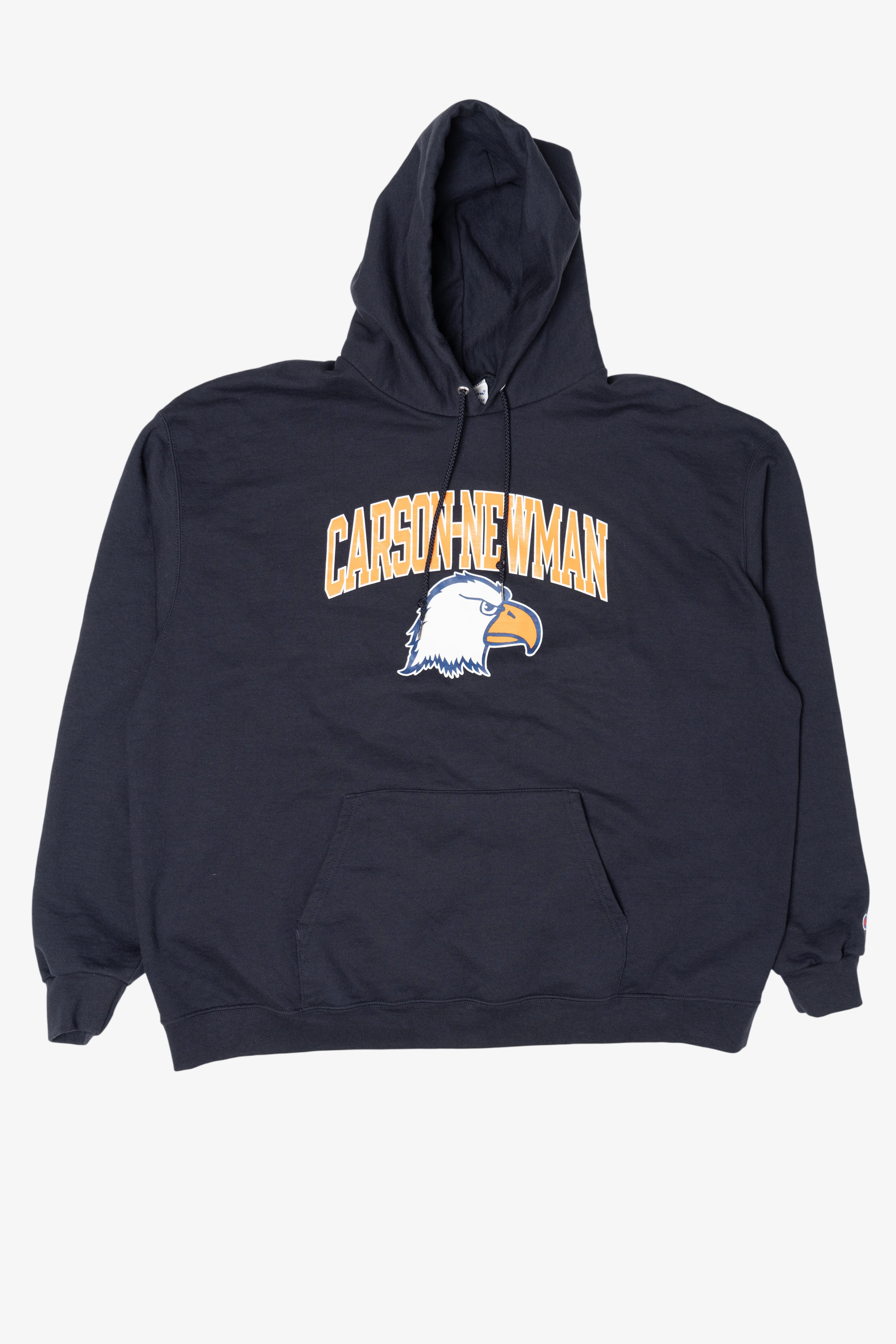 Navy Blue Champion Carson-Newman Eagle Hooded Sweatshirt