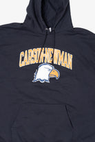 Navy Blue Champion Carson-Newman Eagle Hooded Sweatshirt