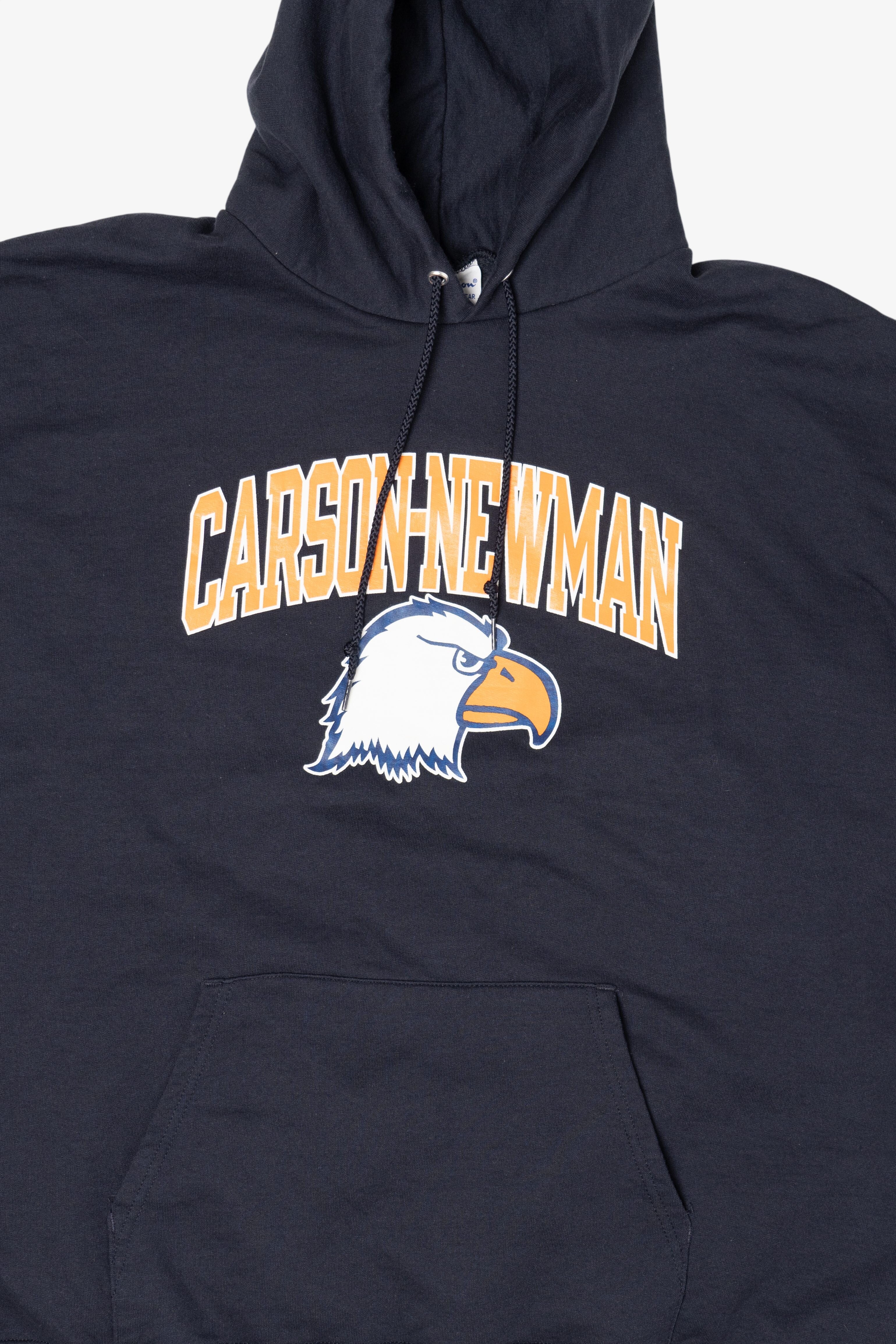 Navy Blue Champion Carson-Newman Eagle Hooded Sweatshirt