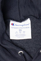 Navy Blue Champion Carson-Newman Eagle Hooded Sweatshirt