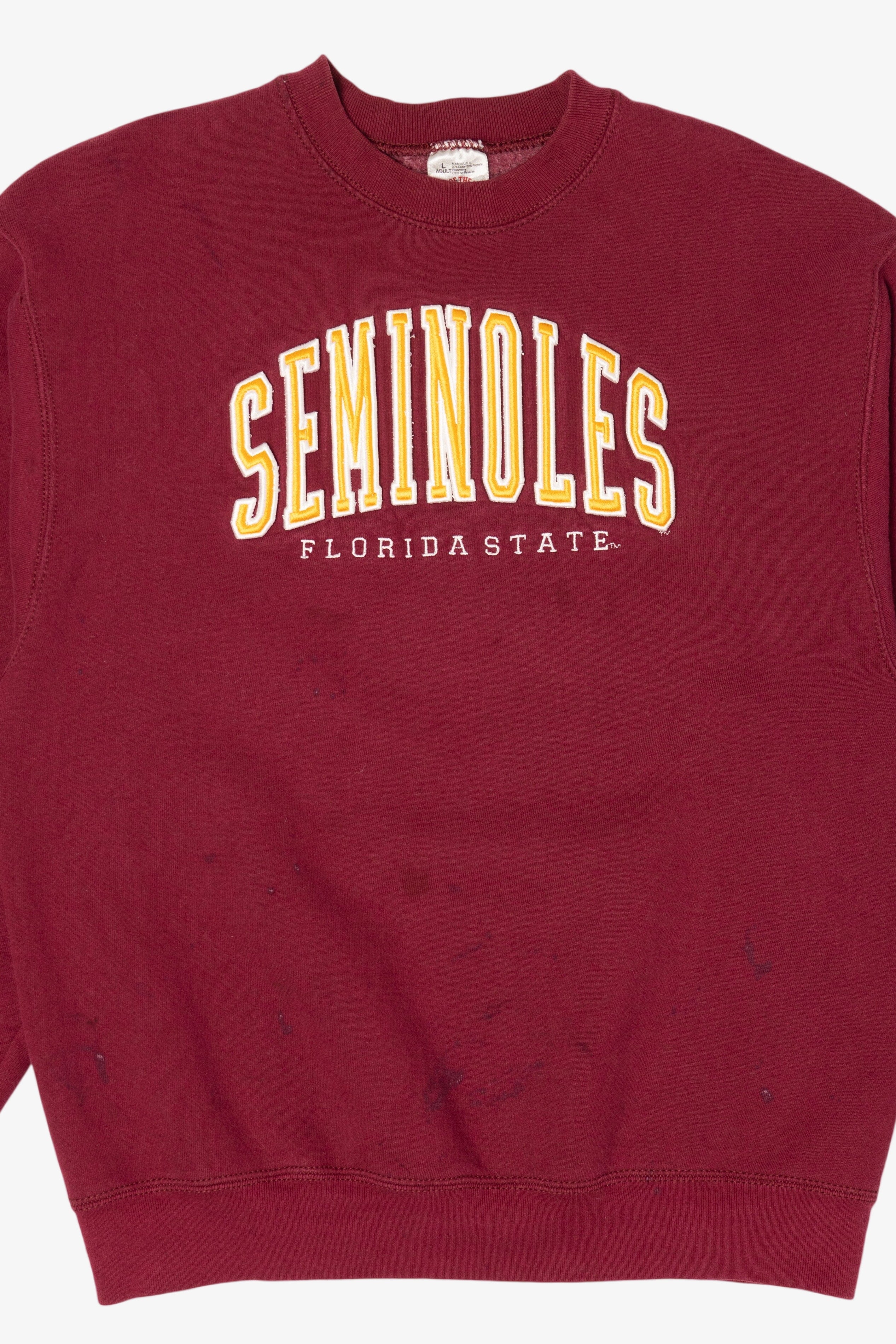 Vintage Red Seminoles Florida State Sweatshirt (1990s)