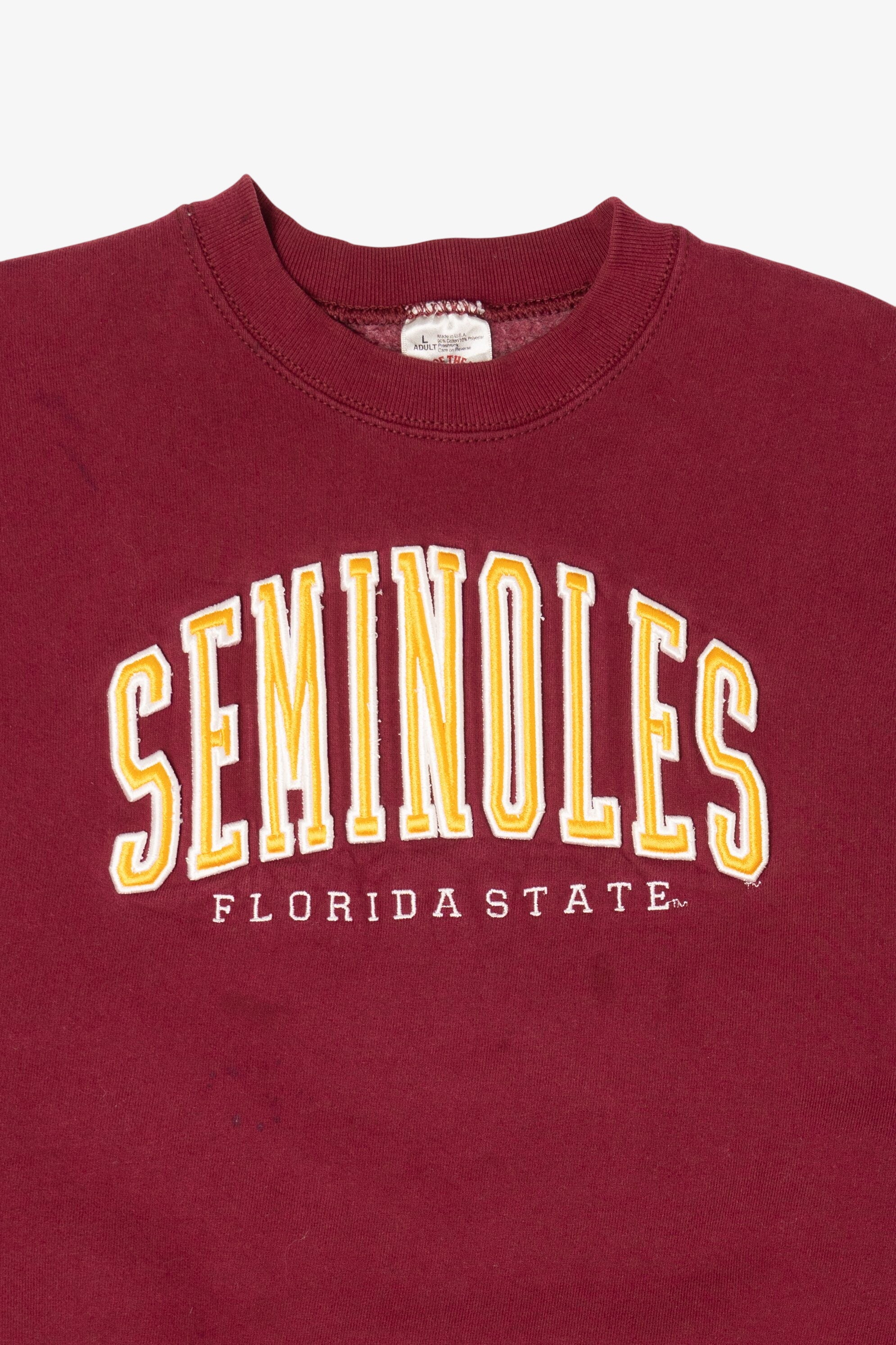 Vintage Red Seminoles Florida State Sweatshirt (1990s)