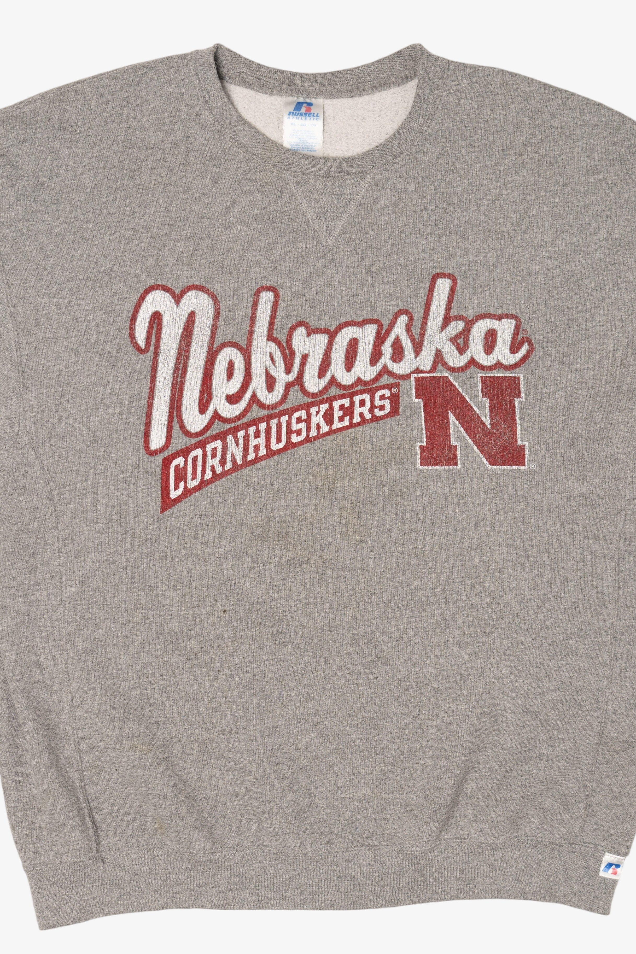 Vintage Gray Nebraska Cornhuskers Sweatshirt (2000s)