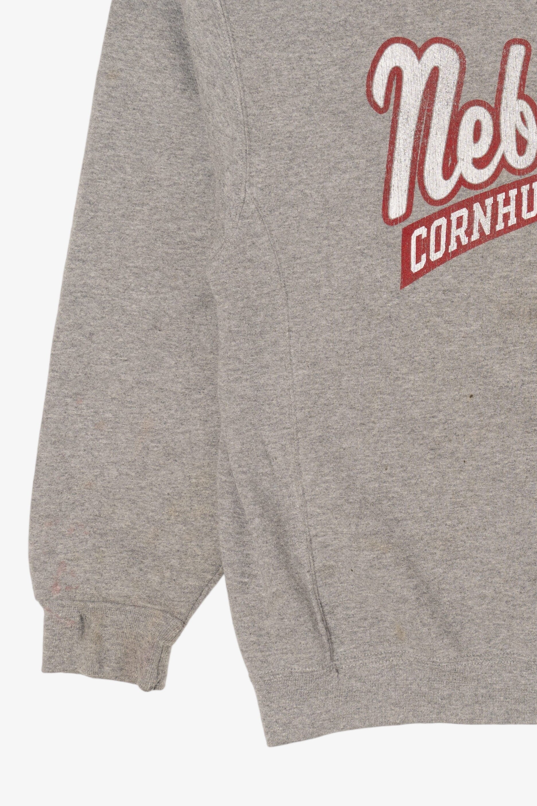 Vintage Gray Nebraska Cornhuskers Sweatshirt (2000s)