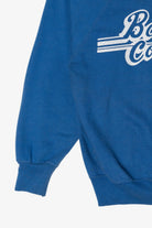 Vintage Blue Baruch College Raglan Sweatshirt (1990s)