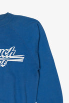 Vintage Blue Baruch College Raglan Sweatshirt (1990s)