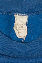 Vintage Blue Baruch College Raglan Sweatshirt (1990s)
