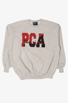 Vintage Light Gray PCA Warrior Sweatshirt (1990s)