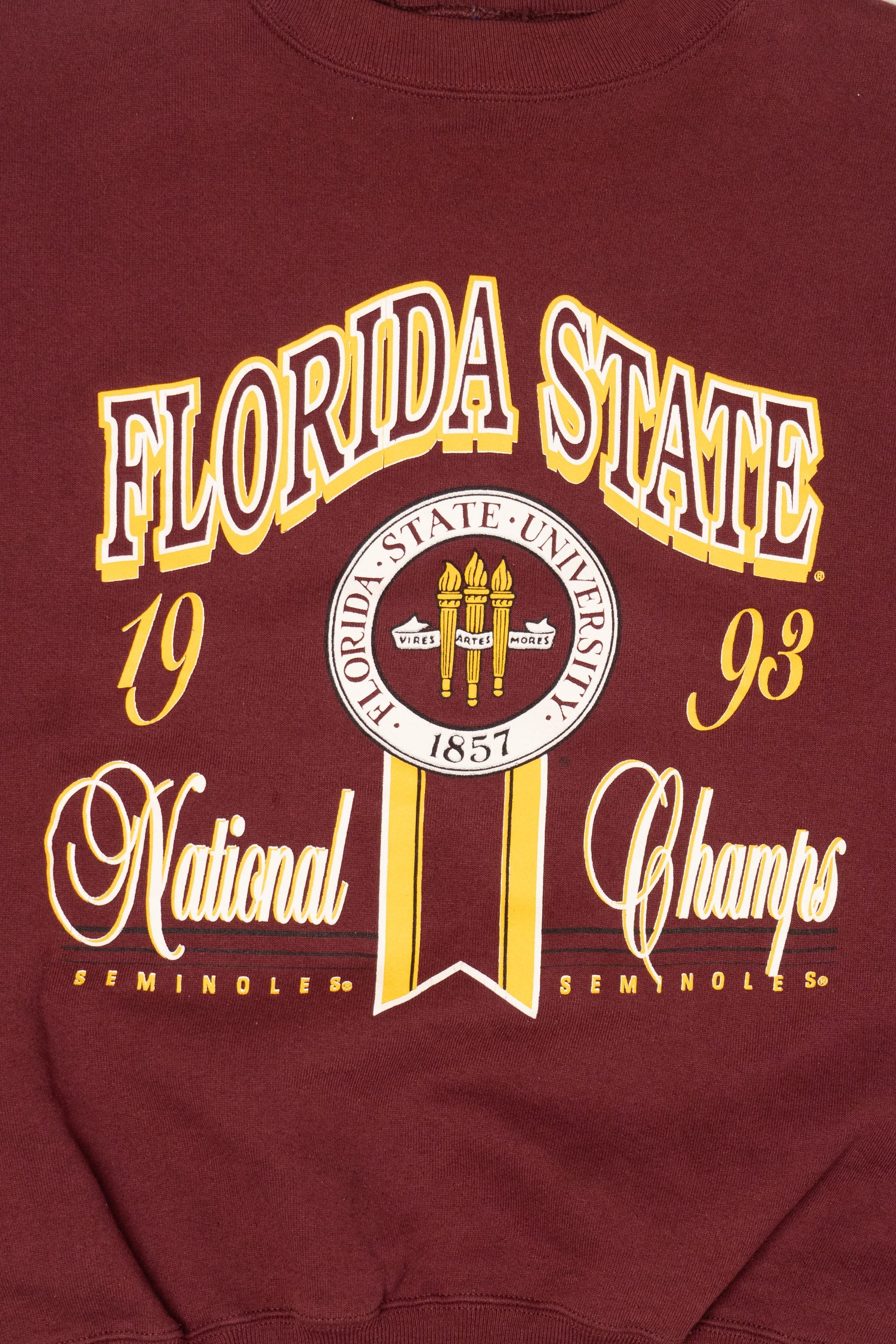 Vintage Florida State National Champs 1993 Sweatshirt (1990s)