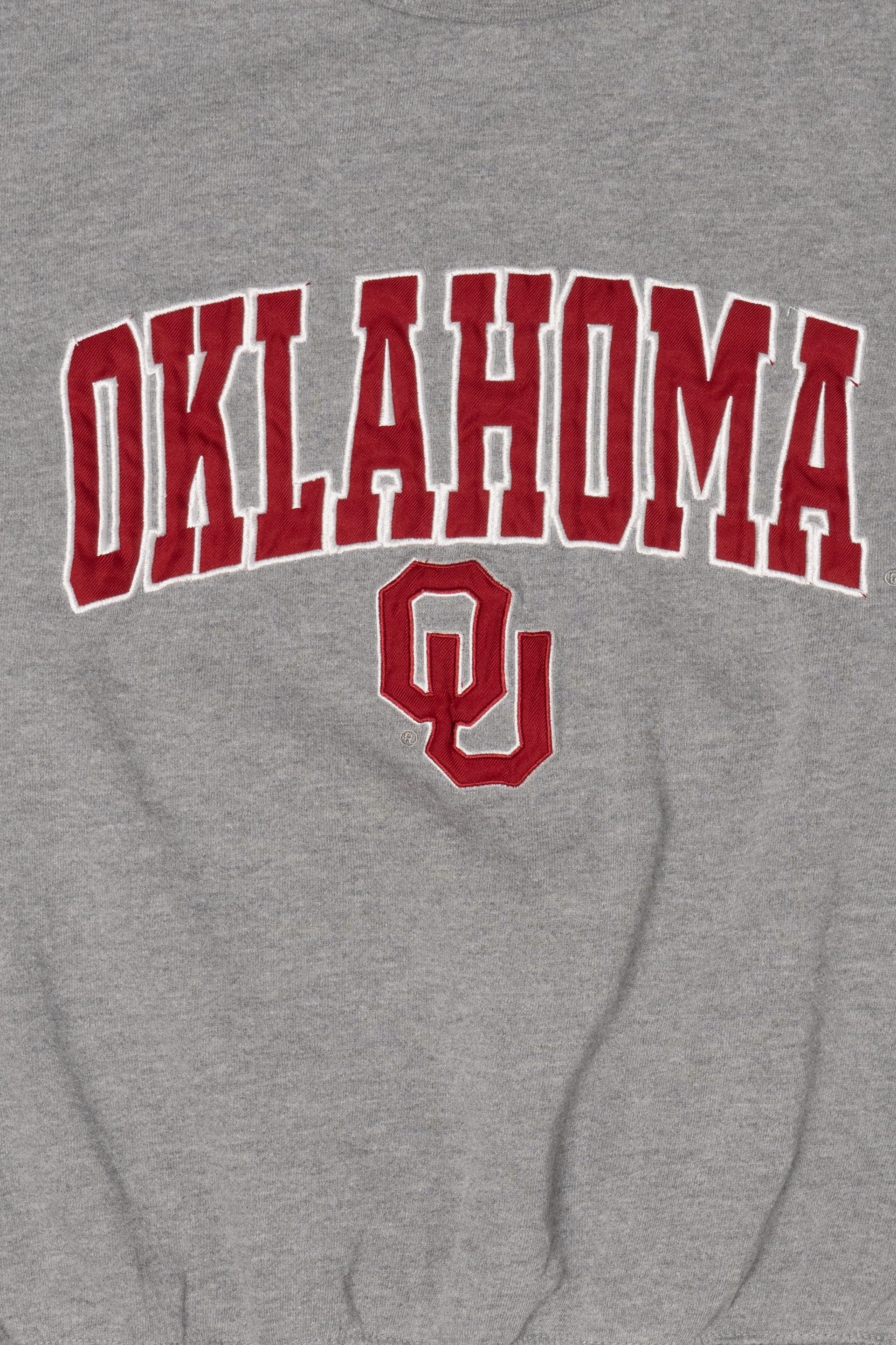 Vintage Gray Oklahoma University Sweatshirt (2000s)