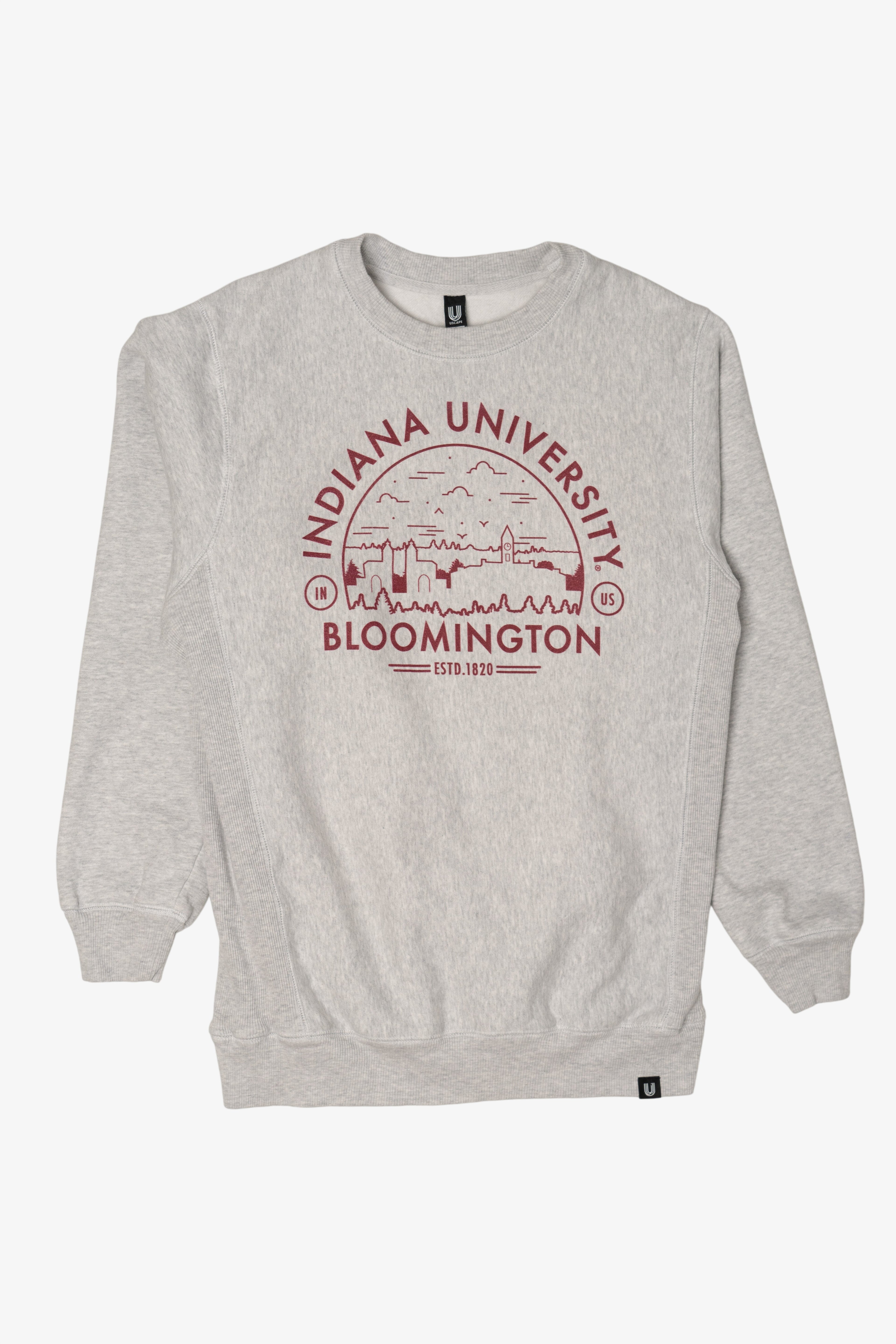 Light Gray Indiana University Bloomington Sweatshirt (2020s)