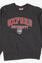 Charcoal Oxford University College Sweatshirt