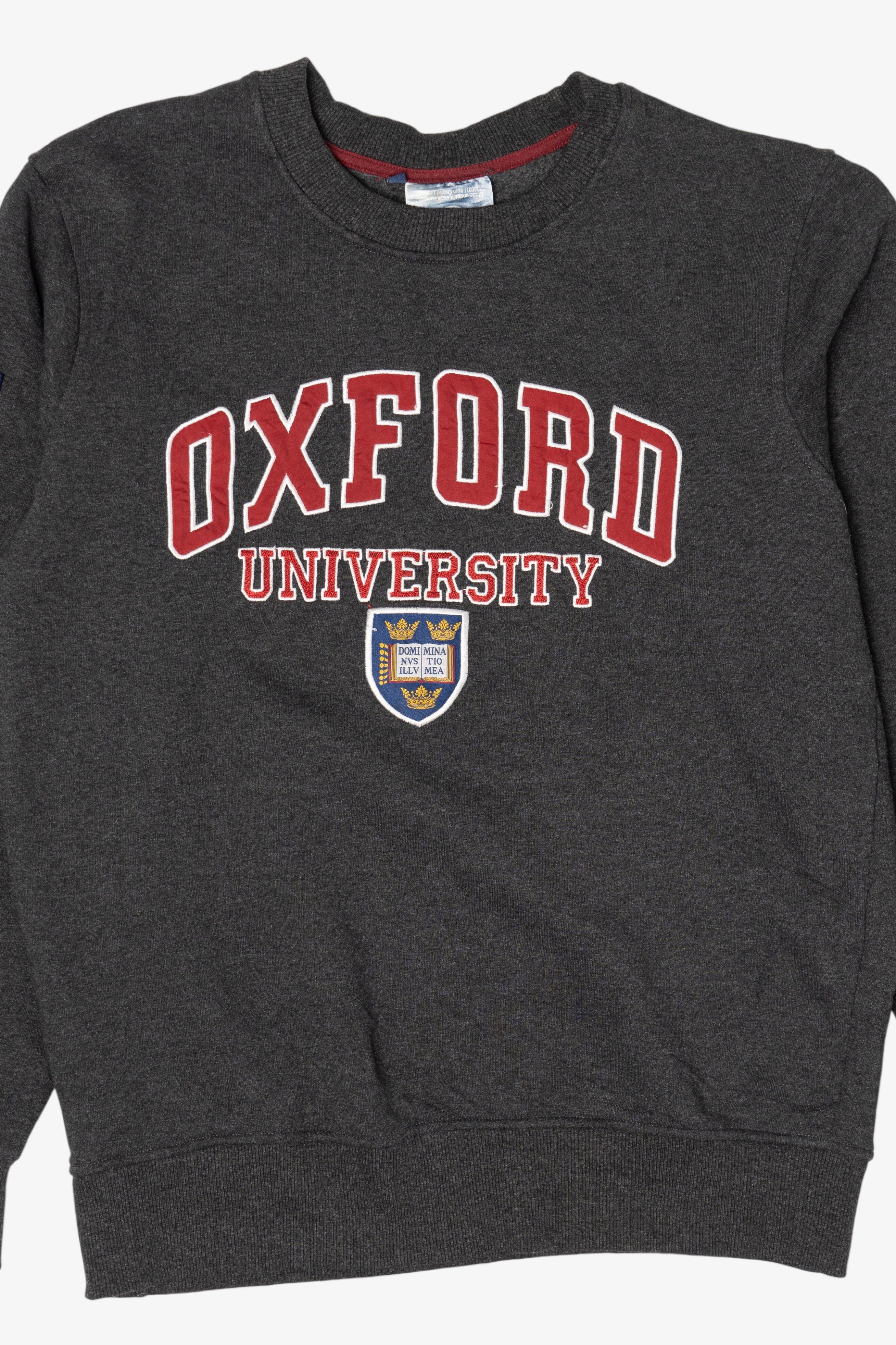 Charcoal Oxford University College Sweatshirt