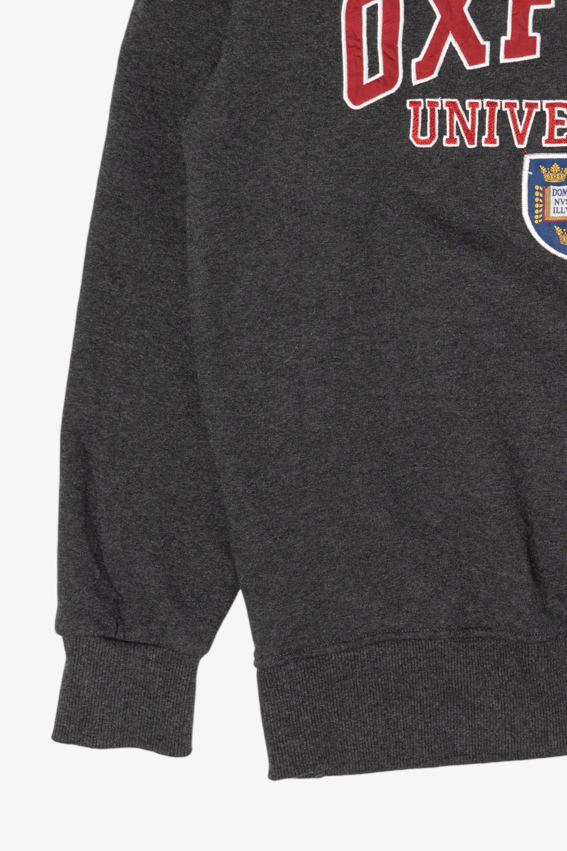 Charcoal Oxford University College Sweatshirt