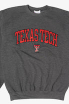 Dark Gray Texas Tech College Sweatshirt (2000)