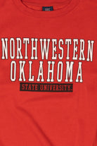 Vintage Red Northwestern Oklahoma State University Sweatshirt (2000s)