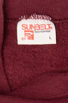 Vintage Burgundy "Success Is Our Game" Raglan Sweatshirt (1990s)