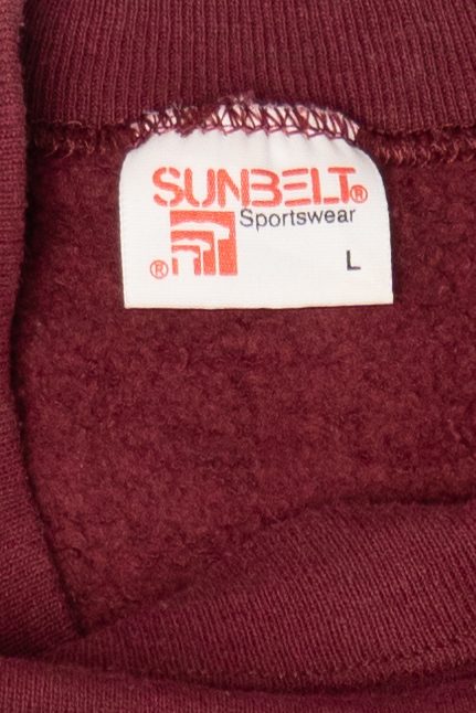 Vintage Burgundy "Success Is Our Game" Raglan Sweatshirt (1990s)