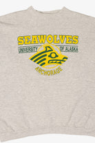 Vintage University Of Alaska Anchorage Seawolves Sweatshirt (1990s)