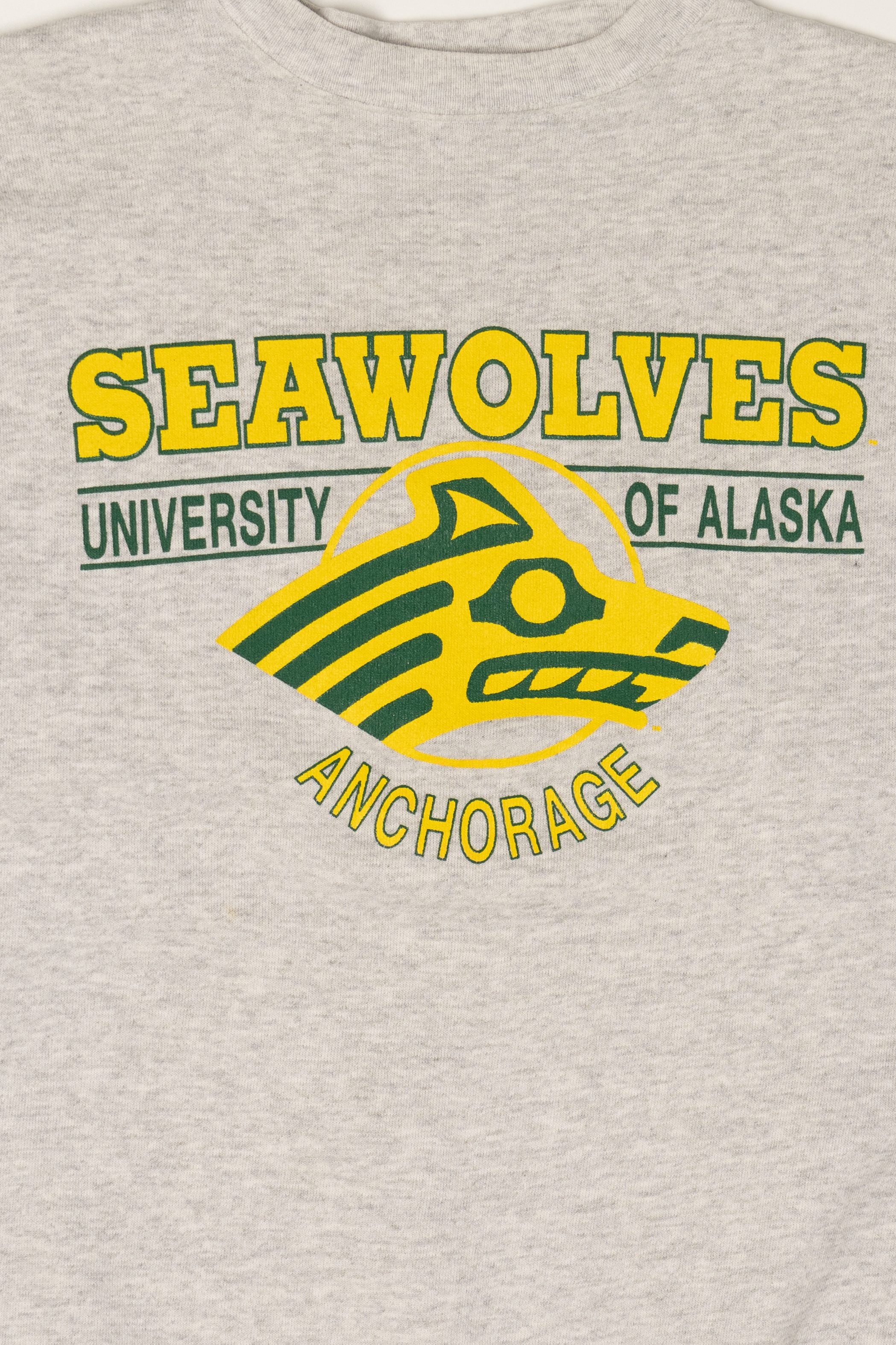Vintage University Of Alaska Anchorage Seawolves Sweatshirt (1990s)