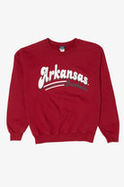 Vintage Red Arkansas Razorbacks Sweatshirt (2000s)