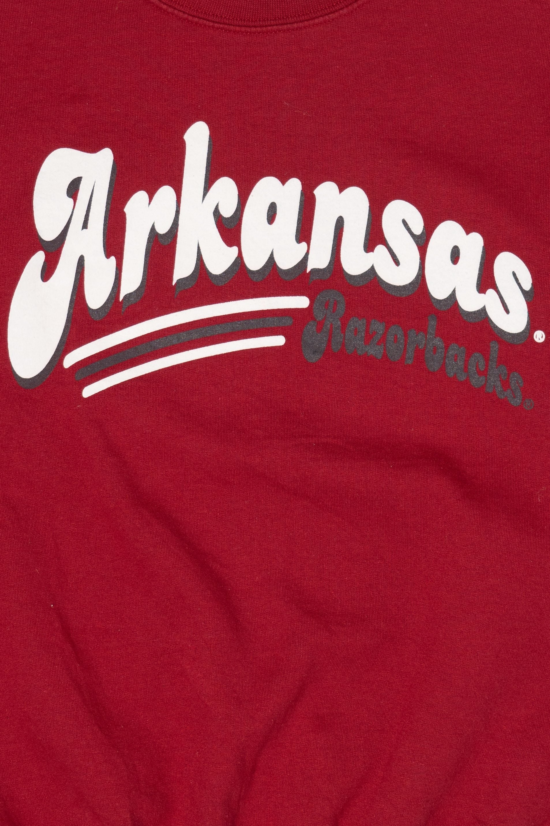 Vintage Red Arkansas Razorbacks Sweatshirt (2000s)