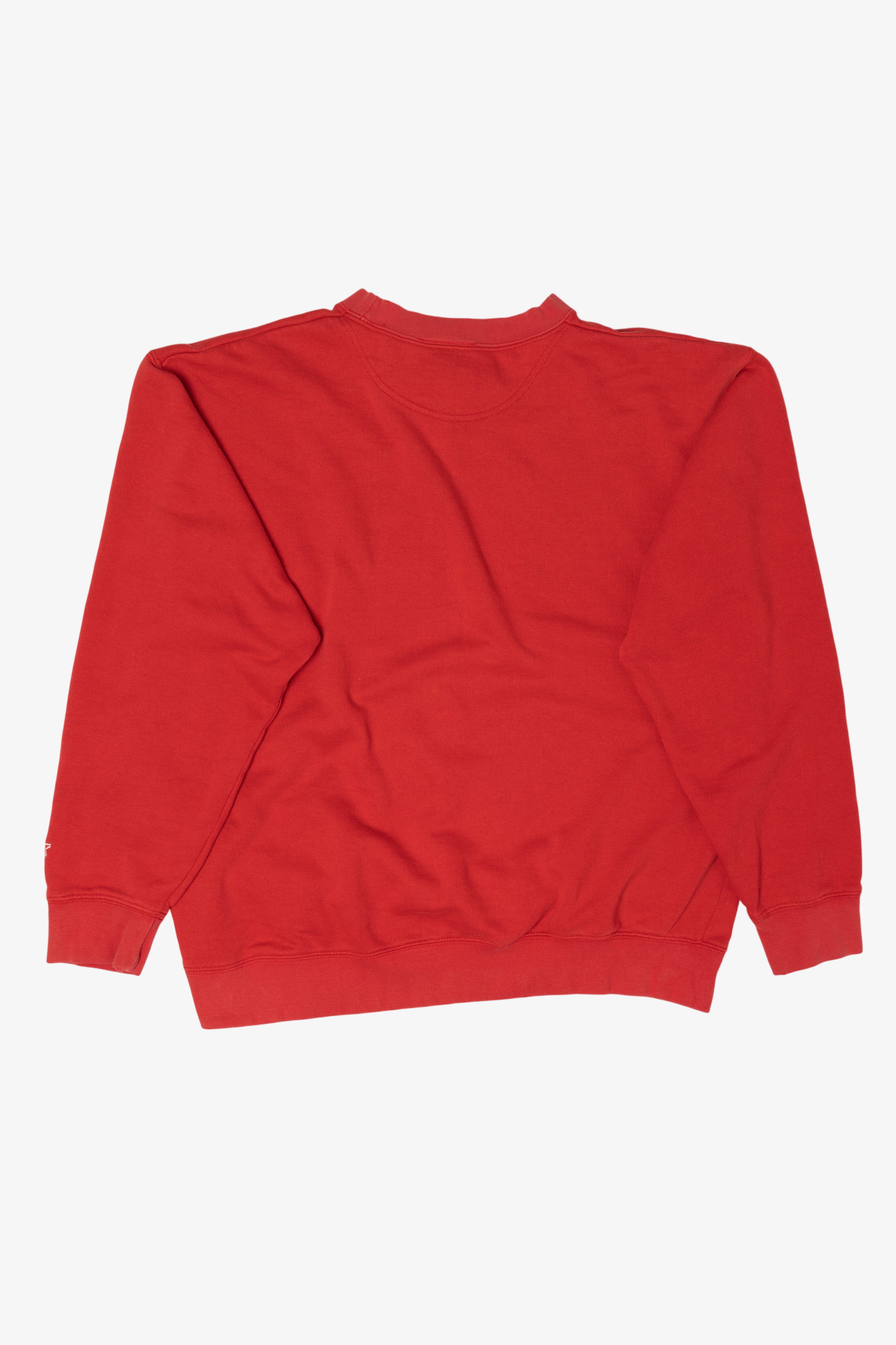 Vintage Wisconsin Badgers Red Starter Sweatshirt (1990s)