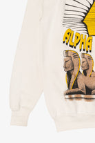 Vintage Alpha Phi Alpha Egyptian Pharaoh Raglan Sweatshirt (1990s)