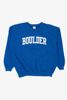 Blue Gildan Boulder Sweatshirt (2010s)