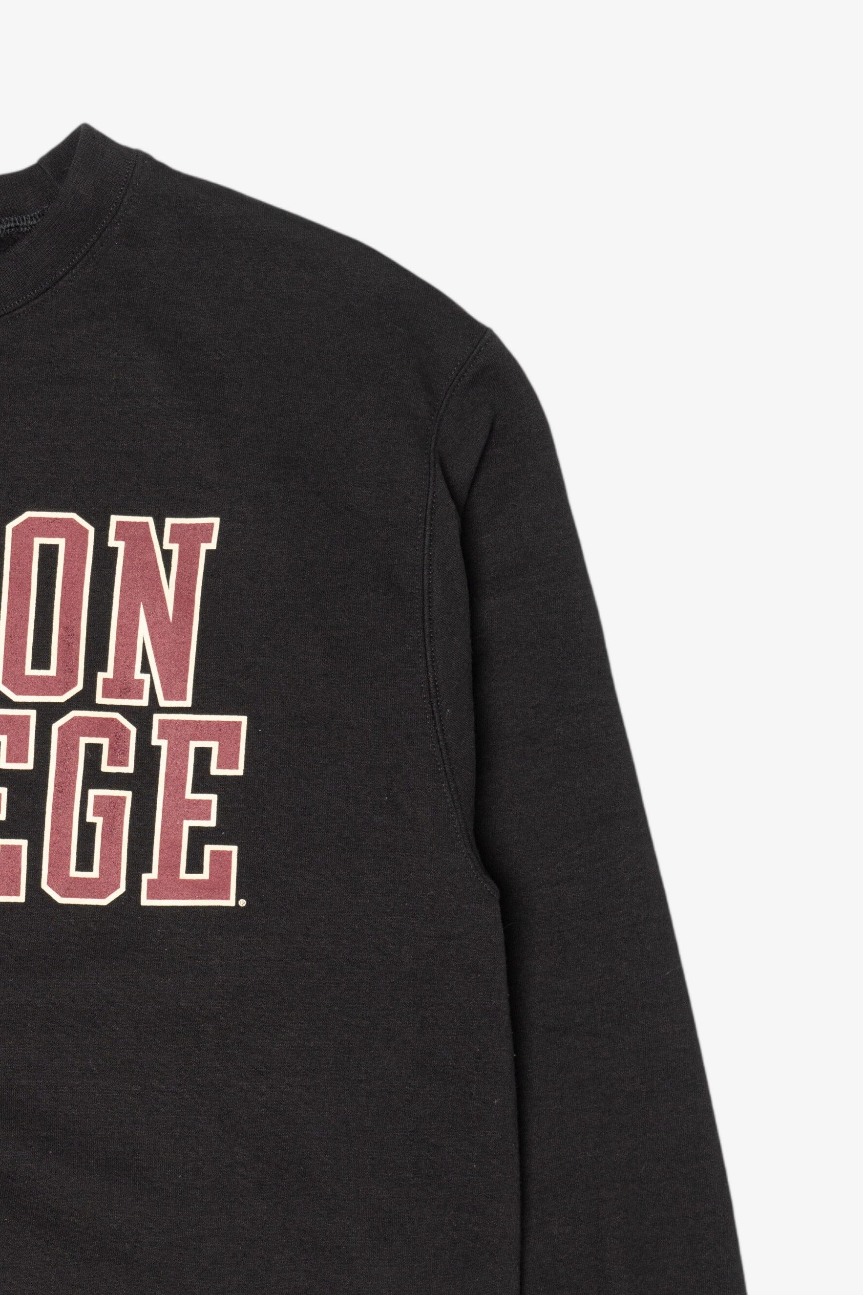 Black Boston College Sweatshirt