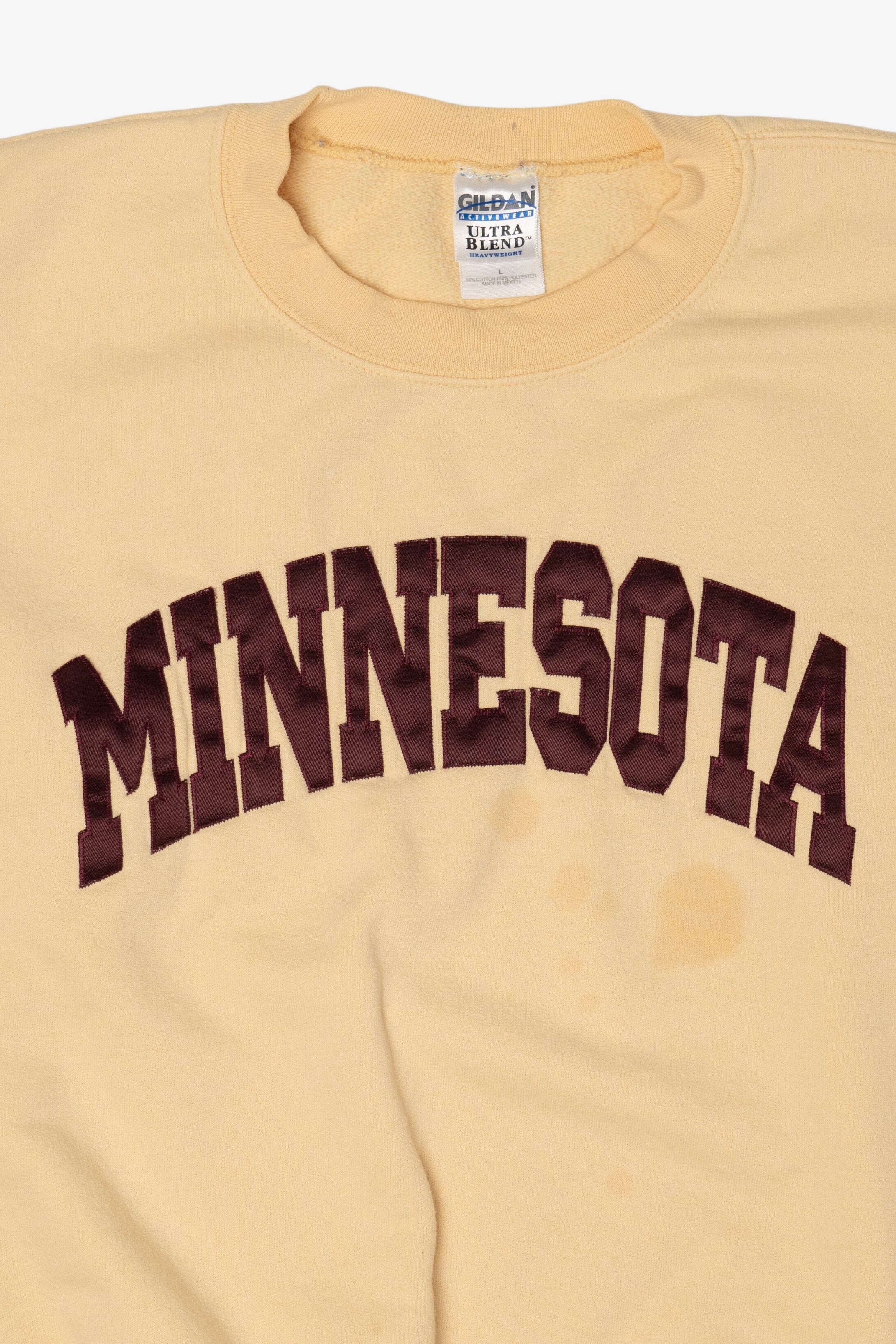 Vintage Yellow University Of Minnesota Sweatshirt (2000s)