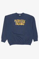 Vintage Navy Blue Fairview Falcons Sweatshirt (1990s)