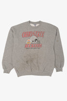 Gray Distressed Ohio State Buckeyes Sweatshirt (2000s)