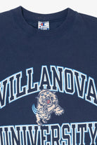 Vintage Navy Blue Villanova University Wildcat Sweatshirt (1990s)