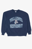 Vintage Navy Blue Villanova University Wildcat Sweatshirt (1990s)