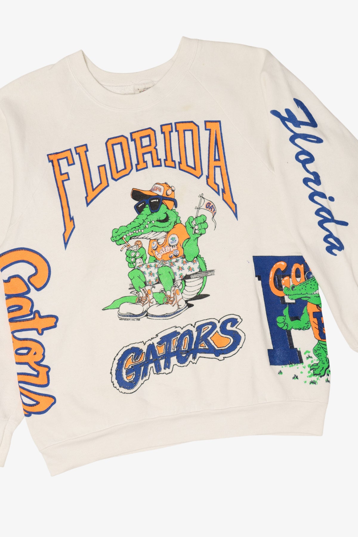 Vintage Florida Gators "Simply The Best" Raglan Sweatshirt (1980s)