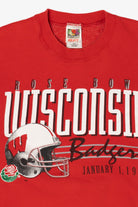 Vintage Red Wisconsin Badgers Rose Bowl Sweatshirt (1990s)