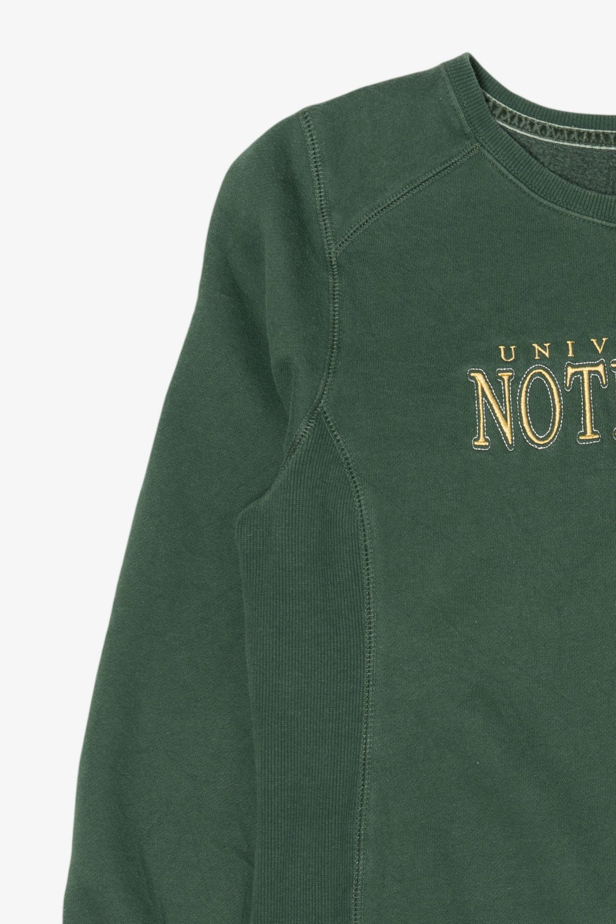 Vintage Green University Of Notre Dame Sweatshirt (1990s)
