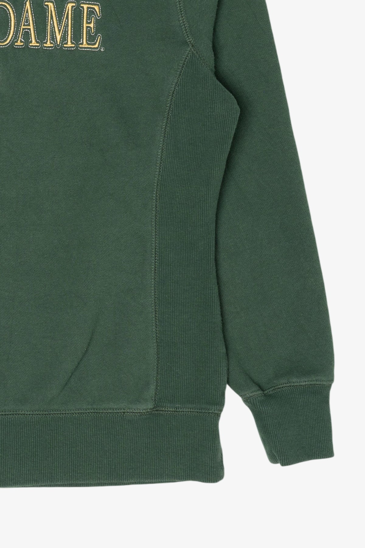 Vintage Green University Of Notre Dame Sweatshirt (1990s)