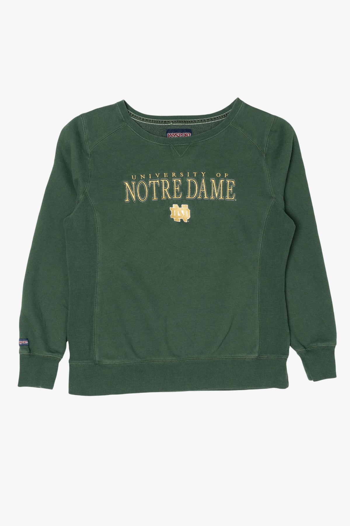Vintage Green University Of Notre Dame Sweatshirt (1990s)