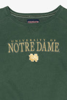 Vintage Green University Of Notre Dame Sweatshirt (1990s)