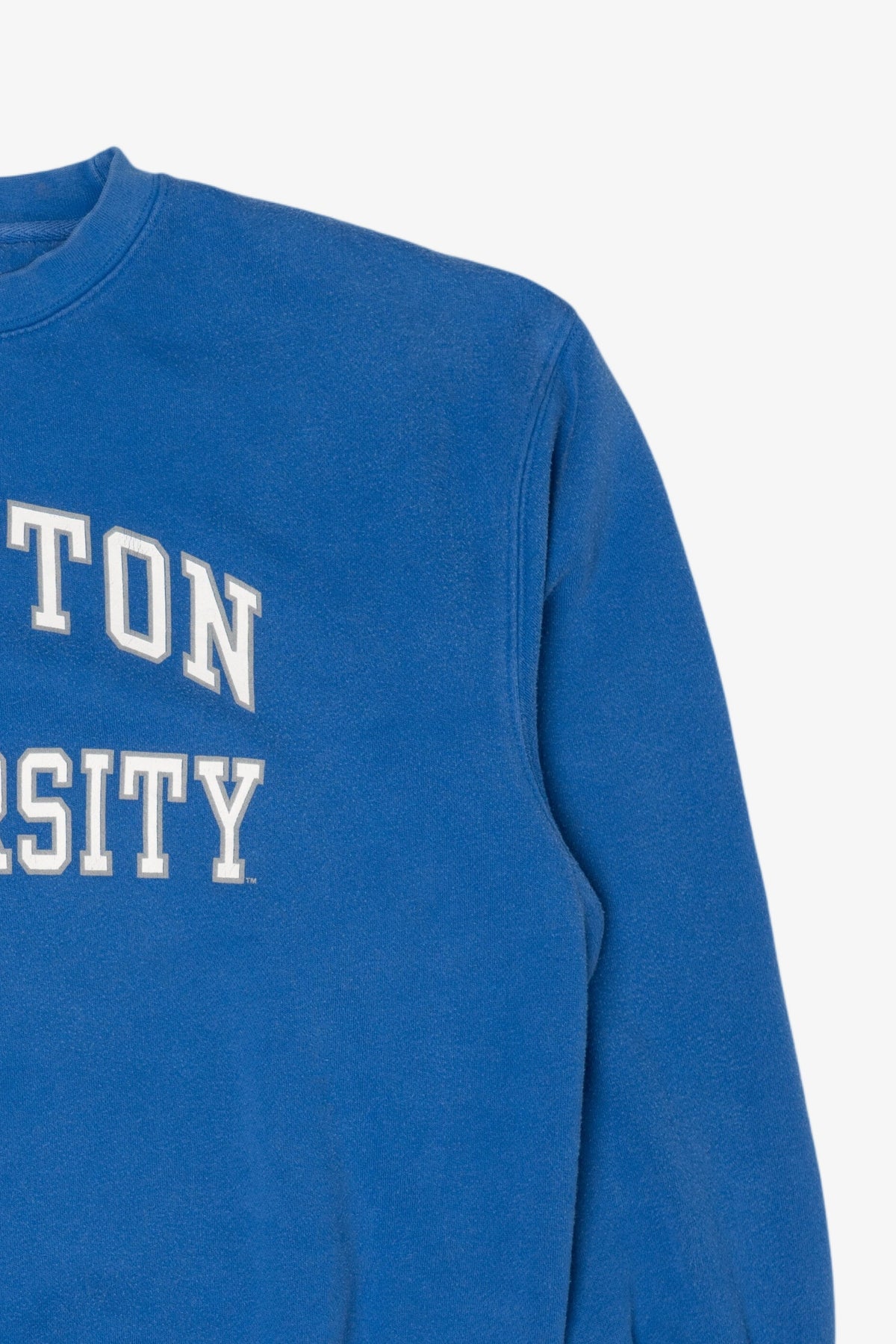 Vintage Blue Hampton University Sweatshirt (1990s)