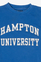 Vintage Blue Hampton University Sweatshirt (1990s)