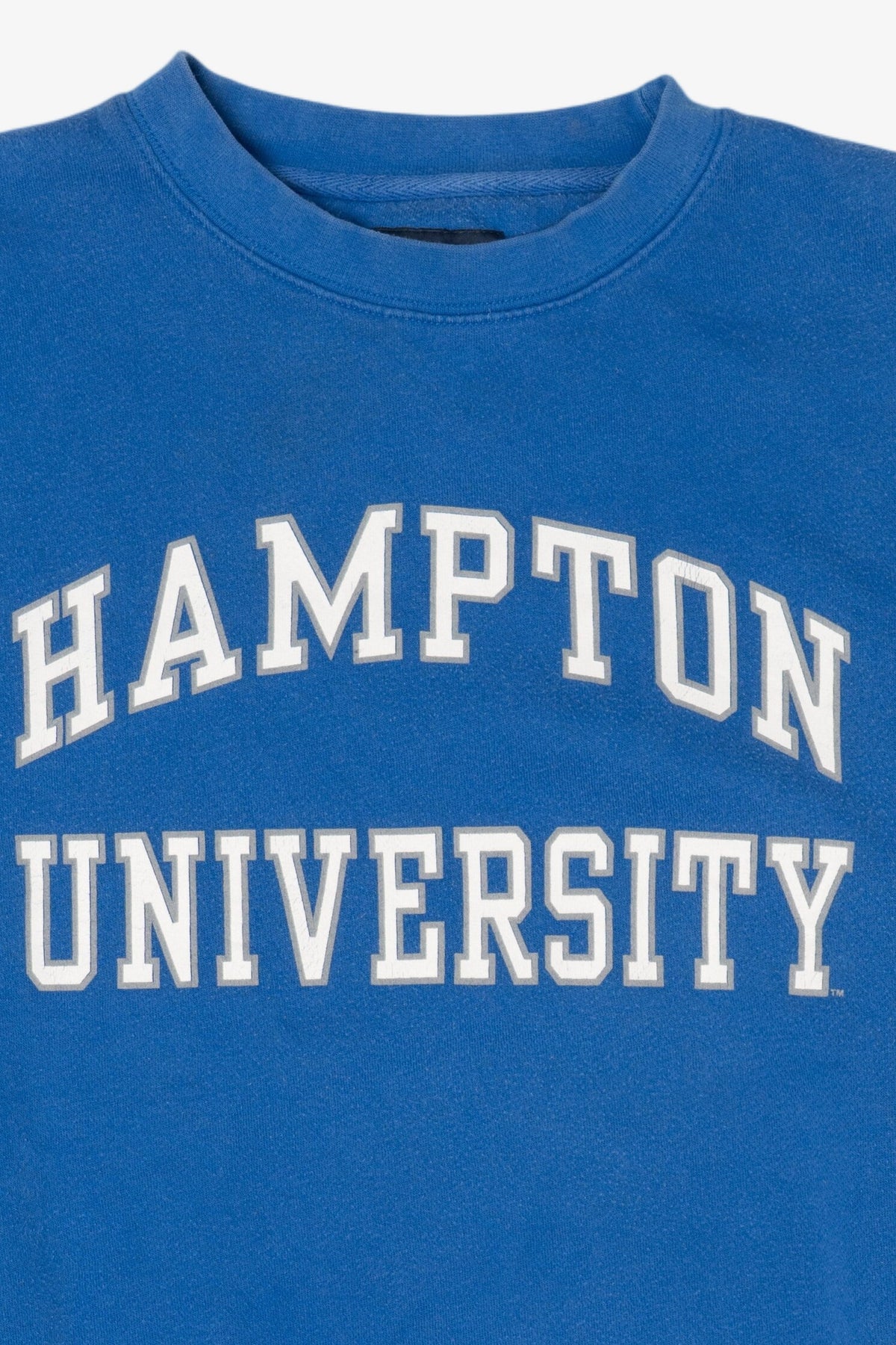 Vintage Blue Hampton University Sweatshirt (1990s)