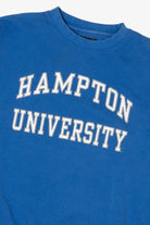Vintage Blue Hampton University Sweatshirt (1990s)